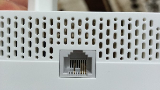 Ethernet girişinde bir sorun mu var?