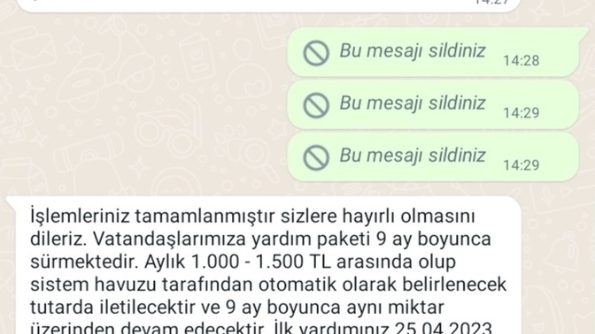 Burs çıktı diye iletişime geçip kimlik ve IBAN numarası istediler. Bunlar dolandırıcı mıdır?