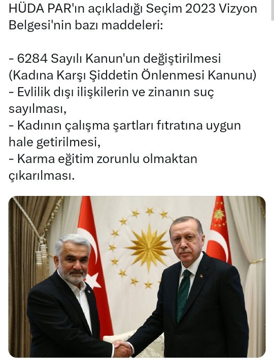 AKP ortağı HÜDA PAR hakkında ne düşünüyorsunuz?