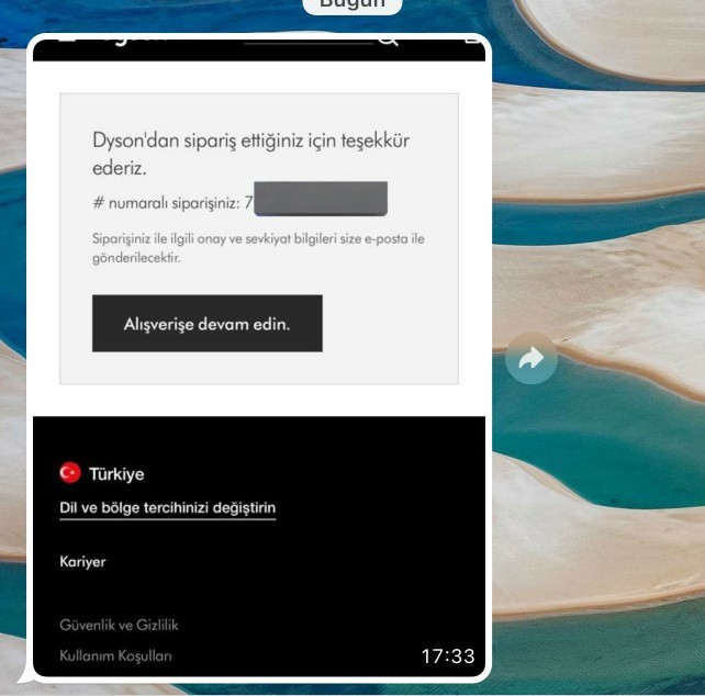 Sevgilim çeyiz için için Dyson almış. Gereksiz ve erken değil mi?
