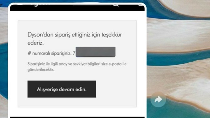 Sevgilim çeyiz için için Dyson almış. Gereksiz ve erken değil mi?