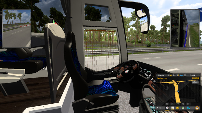 Euro truck simulator oyununda otobüsü nasıl buldunuz?