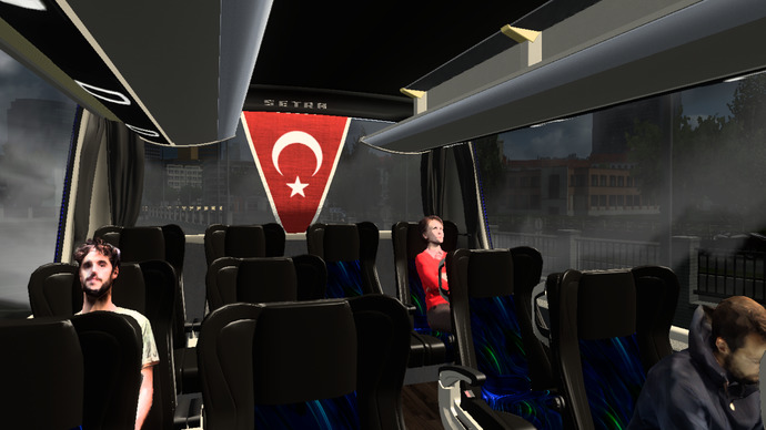 Euro truck simulator oyununda otobüsü nasıl buldunuz?
