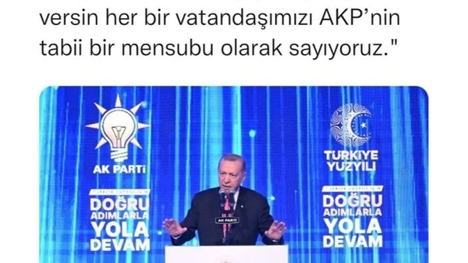 Sizler de Cumhurbaşkanı Erdoğan'a katılıyor musunuz?