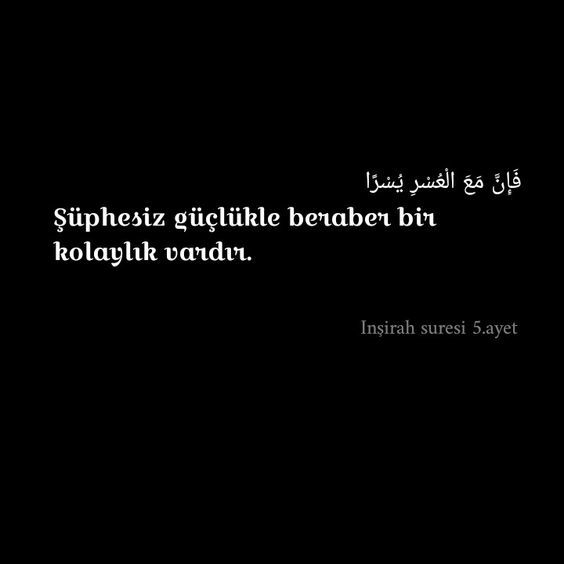 Sizi etkileyen ayet var mı?