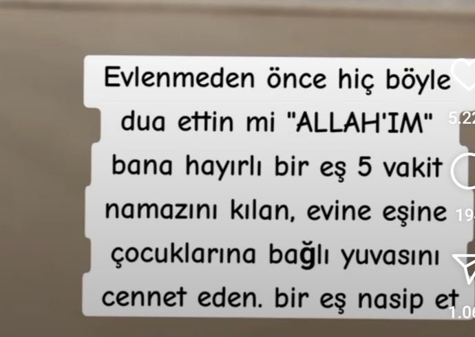 Evlenmeden önce ettiginiz dua var mı?