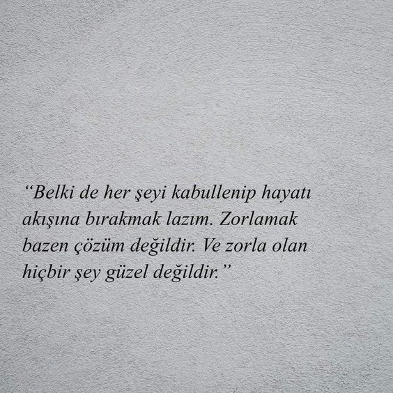 Bırakmanız gerektiğini hissettiğiniz de bırakmamak için direnir misin yoksa bırakır mısın?