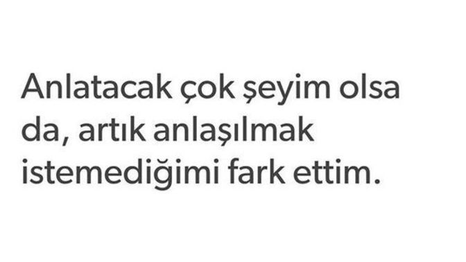 Anlaşılmak gibi bir kaygınız var mı?