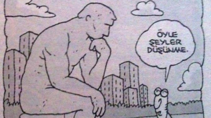 Düşünmek cesaret mi ister yoksa çevremizdeki insanların düşünceli olduğumuzu anlamalarından mı çekiniriz?
