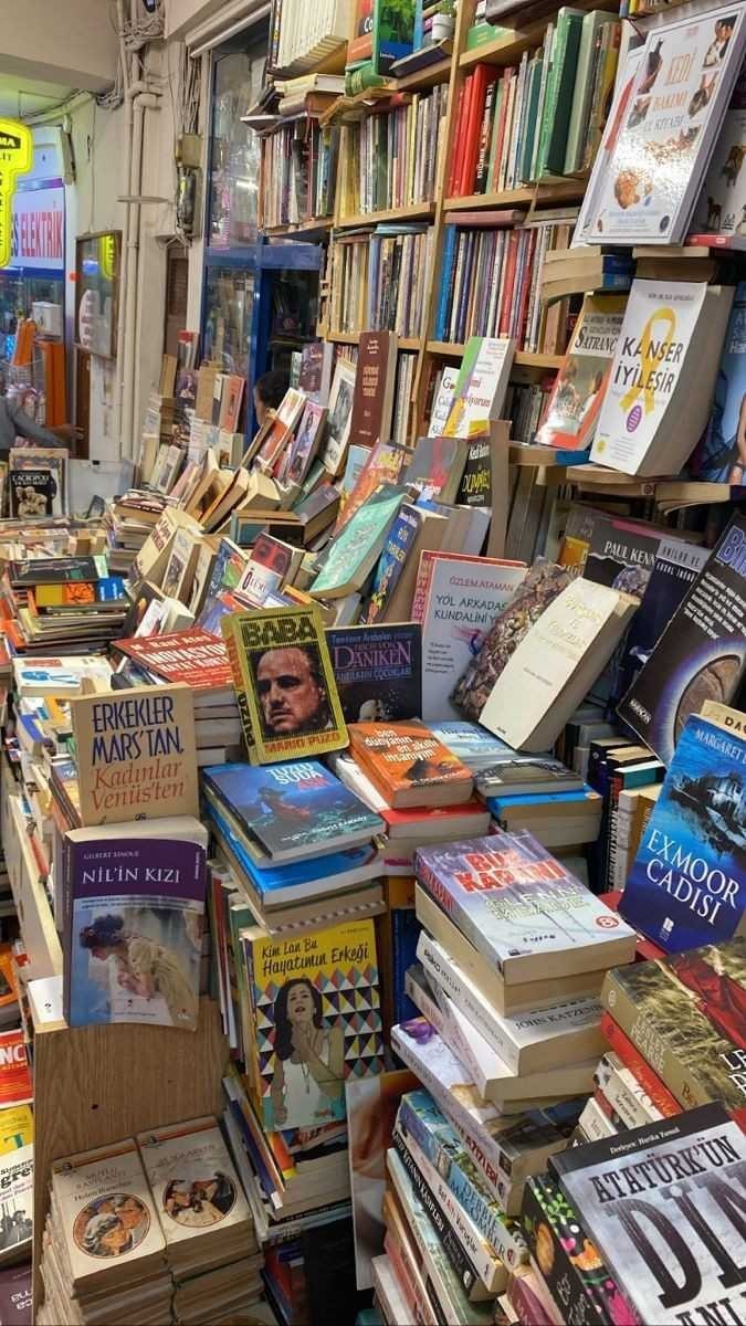 Sahaflarda sadece eski kitaplar mı olur?