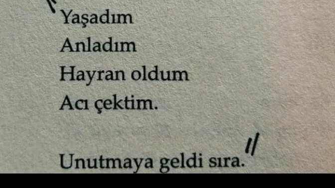 Unutmak o kadar kolay mı?