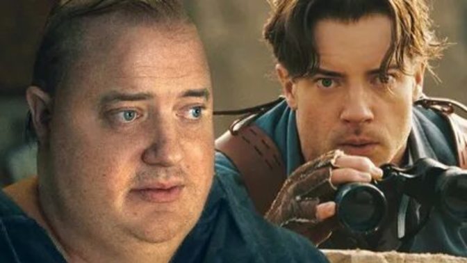 'The Whale' Filmi için 270 kilo olan Brendan Fraser 'En İyi Aktör Ödülü' aldı! Siz olsaydınız böyle yapar mıydınız?