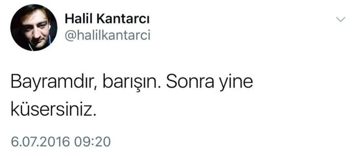 Bayramda küs olduklarınızla barışma fırsatını değerlendirecek misiniz?