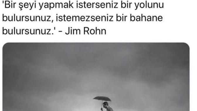 Her şeye bahanesi olan insanlardan uzak mı durmak gerekir😅?