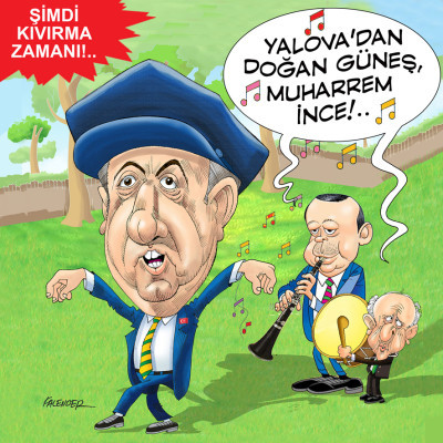 Muharrem İnce, partisinin selamlama işaretini tanıtmış. Beğendiniz mi?