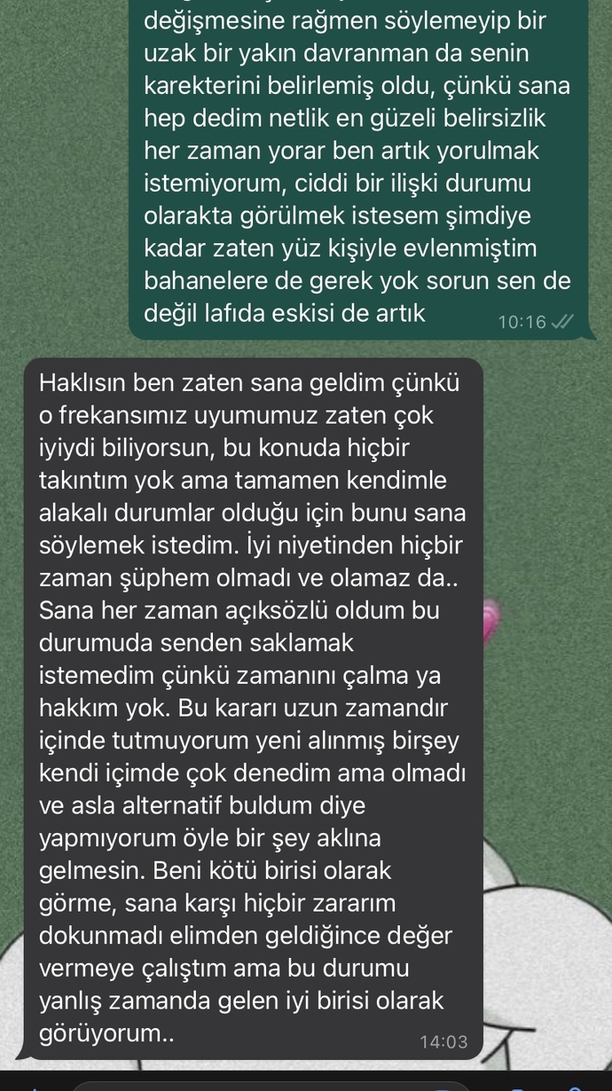 Başta ciddiyim deyip 7 ay oyalayan erkeğe ne dersiniz?