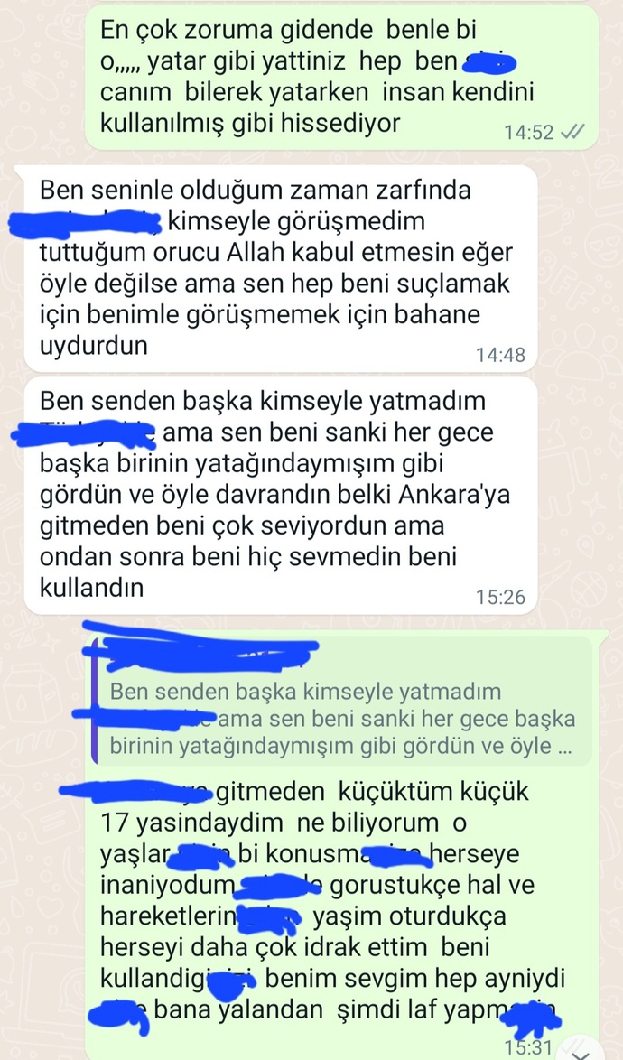 Size samimi gelirmiydi?