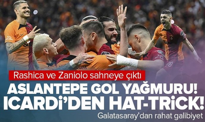 Galatasaray - Kayserisporu 6-0 gibi tarih farkla yenerek şampiyonluk yarışında çok önemli bir galibiyet aldı! Maçı nasıl buldunuz?