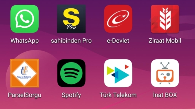 Telefonunuzda hangi uygulamamalar var görelim mi?