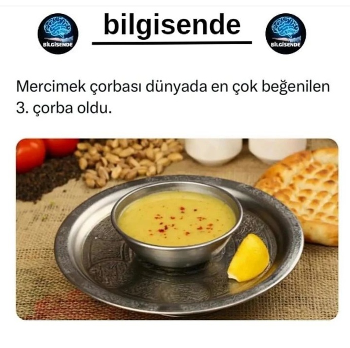 Evett sizin en sevdiğiniz çorba ne?