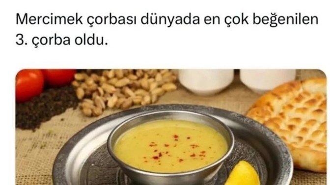 Evett sizin en sevdiğiniz çorba ne?