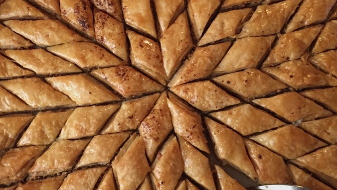 Ev baklavası yaptım, nasıl görünüyor😄?