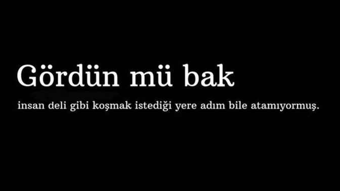 Var mı sizinde gitmek istediğiniz yere ya da  kişiye dair engelleriniz?