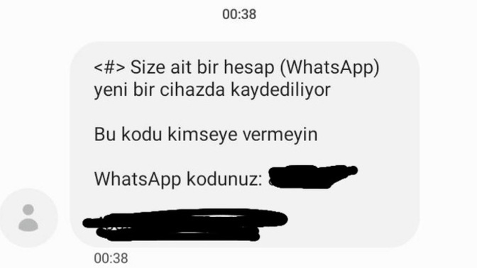 Whatsapp niye böyle bir mesaj gönderdi?