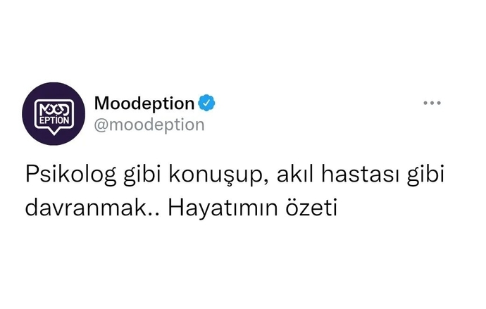 Sizin hayatınızın özeti nedir?