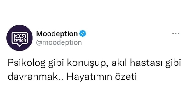 Sizin hayatınızın özeti nedir?