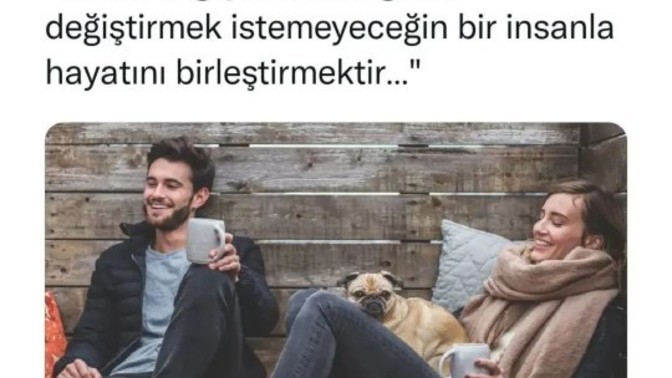 Sizce evlilik nedir?