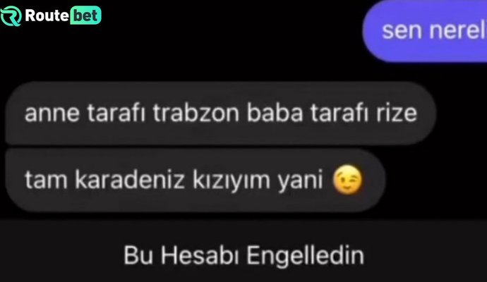 Trabzonlu flörtümün "formamı alıp geliyorum, maçı birlikte izleyelim" demesinin nedeni ne?