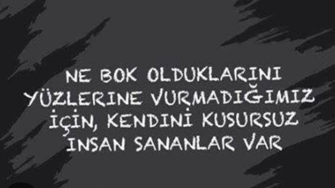 Siz kusursuz musunuz?