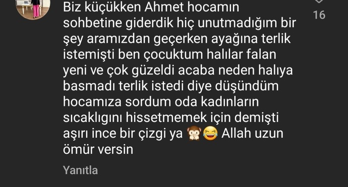 Hacı/Hoca tayfasindan sevdiginiz biri var mi?
