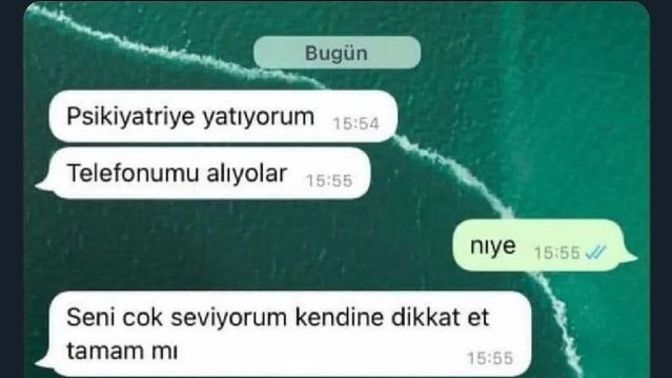 Birden böyle bir mesaj atıp ortadan kaybolan sevgiliye inanır mıydınız?