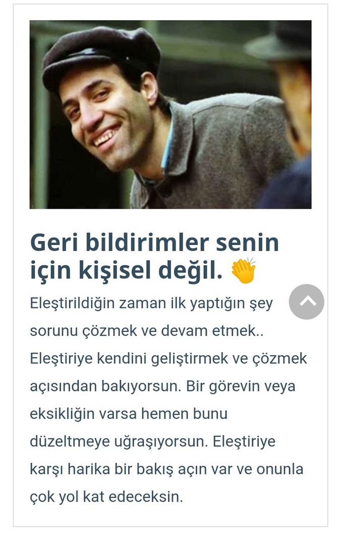 Quiz’e cevapları ver, öğren! Eleştiriye ve geri bildirime açık mısın, değil misin 👻?