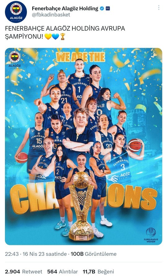 Kadın Basketbolu Avrupa Finalin de Şampiyonluk hakkında ki duygularınız neler?