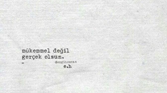 En mükemmel ilişkiyi aramak yerine en gerçek ilişkiyi bulmak daha mantıklı değil mi?
