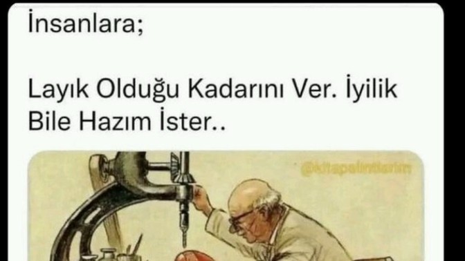 İyi bir insan olmanın, iyilik yapmanın sınırı olmalı mı?