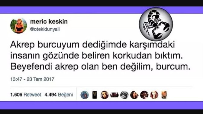 Burcunuz karakterinizle uyuşuyor mu?