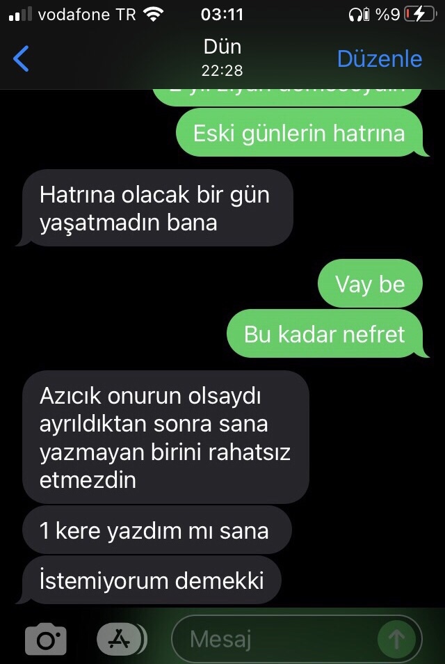 Ayrıldıktan sonra böyle konuşanlar için ne düşünüyorsunuz?