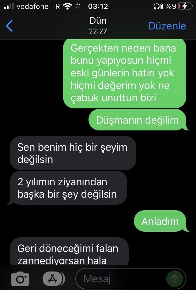 Ayrıldıktan sonra böyle konuşanlar için ne düşünüyorsunuz?