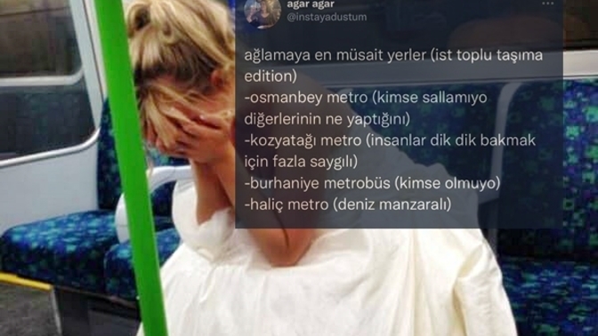 Senin gözünde ağlamaya en müsait yer neresi?