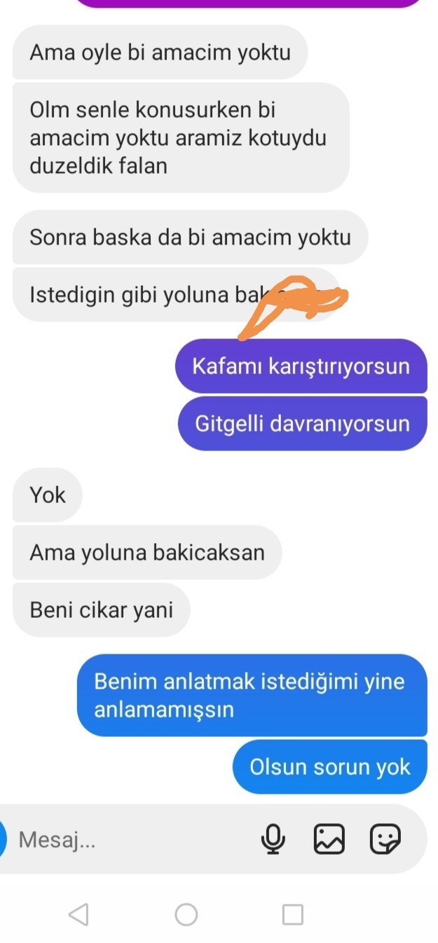Eski sevgilimin nicki instagram kullanıcısı oldu bu tam olarak ne demek?