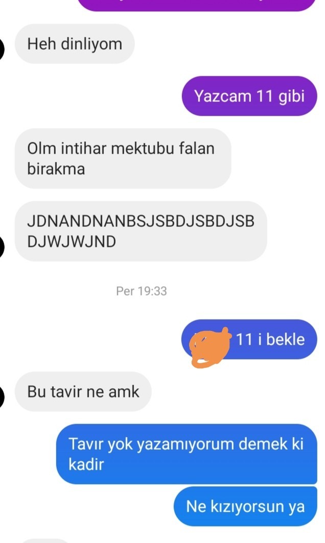 Eski sevgilimin nicki instagram kullanıcısı oldu bu tam olarak ne demek?
