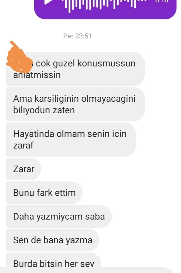 Eski sevgilimin nicki instagram kullanıcısı oldu bu tam olarak ne demek?