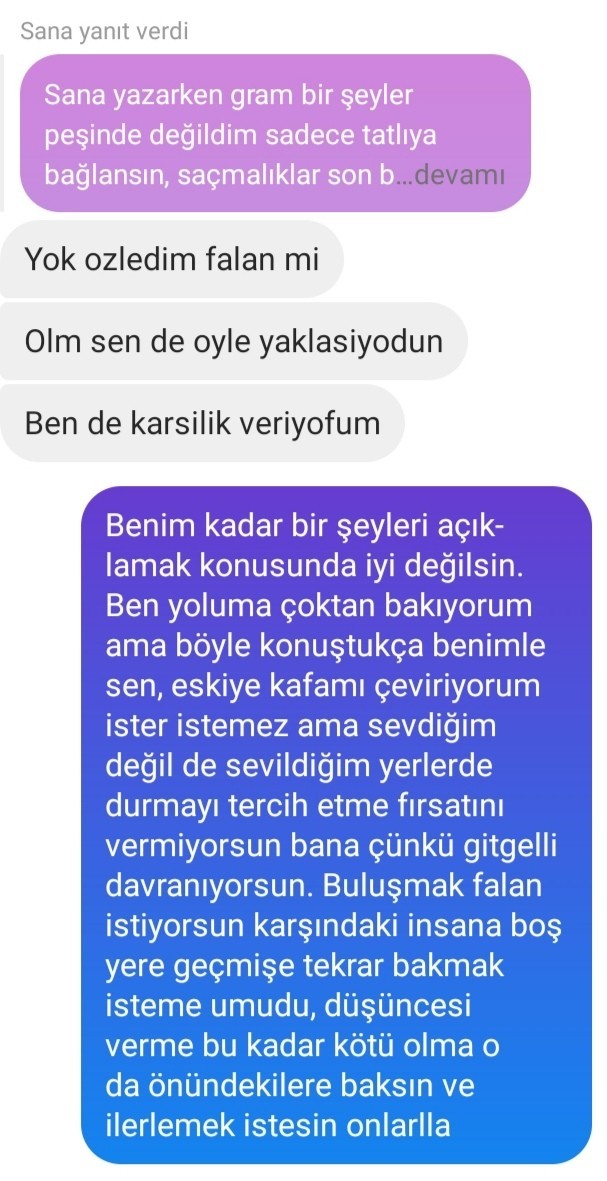 Eski sevgilimin nicki instagram kullanıcısı oldu bu tam olarak ne demek?