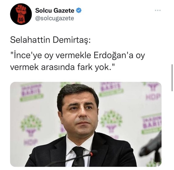 Selahattin Demirtaş adamın dibidir itirazı olanlar tartışalım mı?
