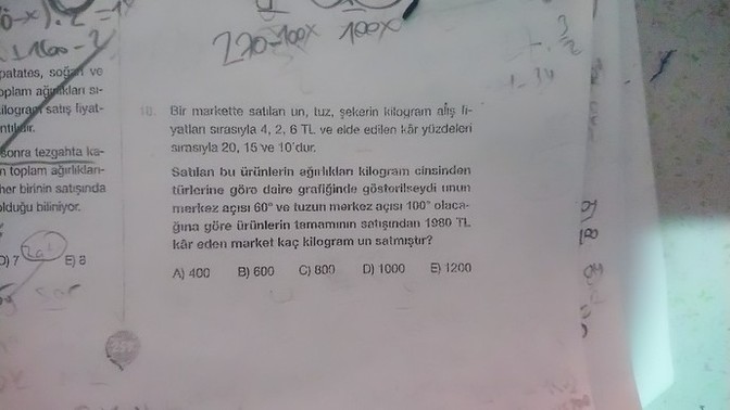 Şu soruyu çözüp anlatabilecek var mı?