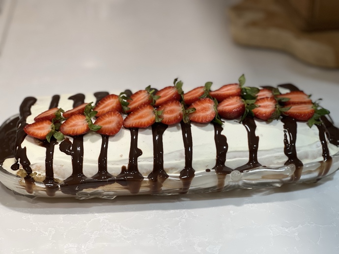 Çilekli Rulo pastam nasıl olmuş?
